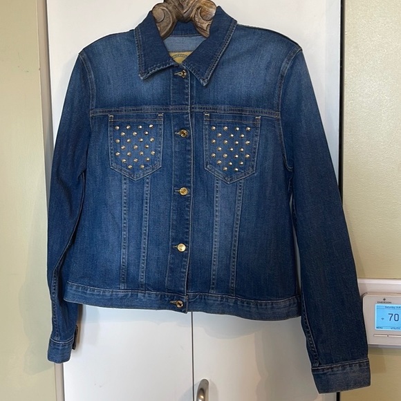 NWT Michael Kors Jean Jacket - Picture 2 of 12